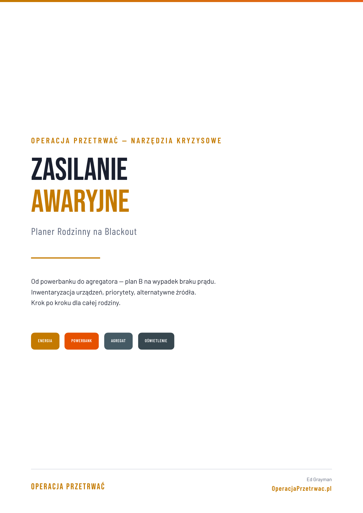 Zasilanie Awaryjne — strona 1